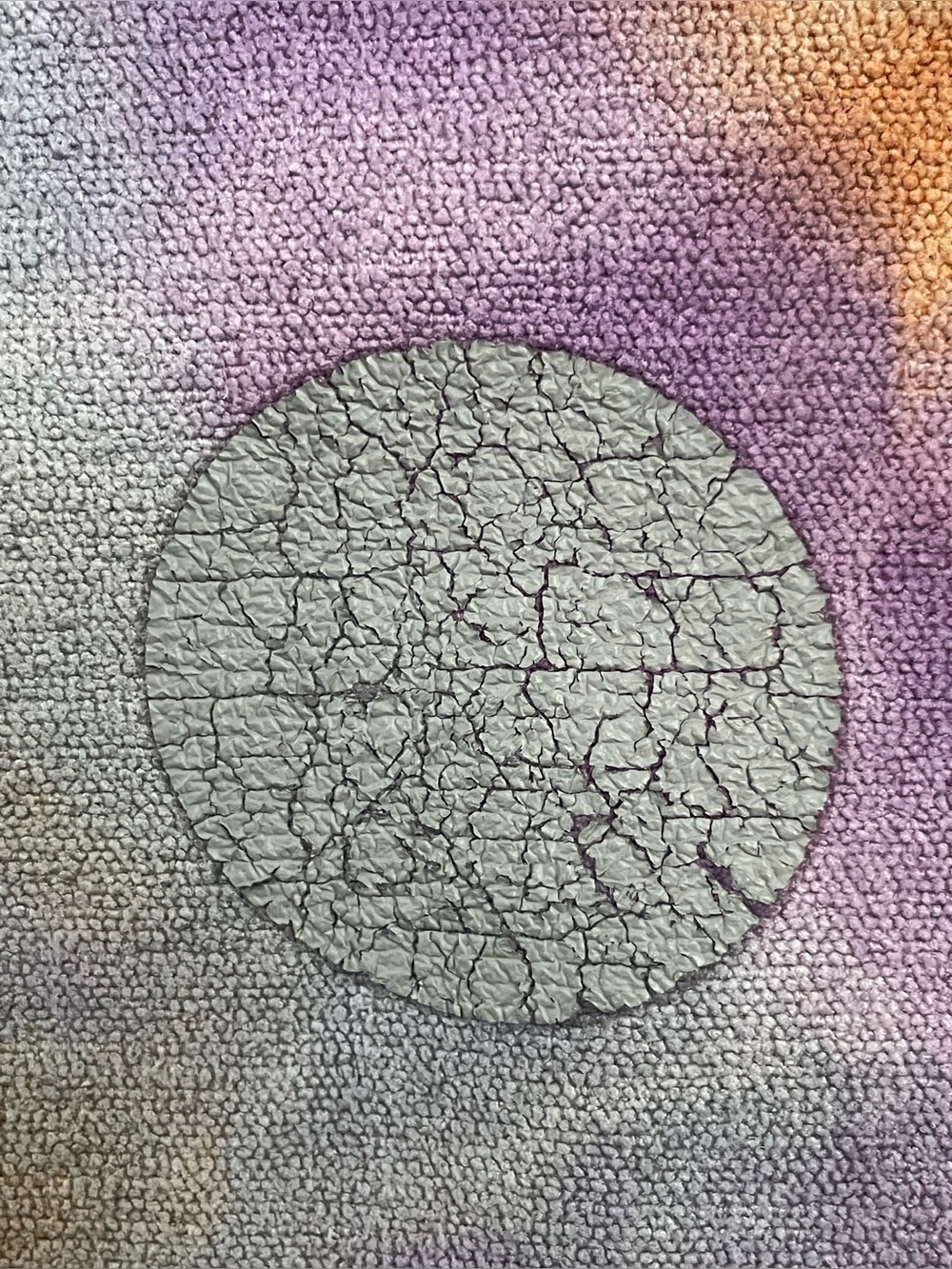 Manduka Yogitoes Skid-less Purple, Orange and Gray - Picture 5 of 7